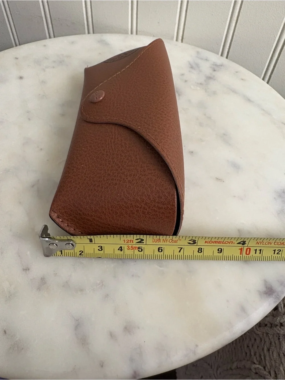 Ray-Ban Brown Leather Sunglasses Case EXCELLENT CONDITION Designer Travel Sporty
